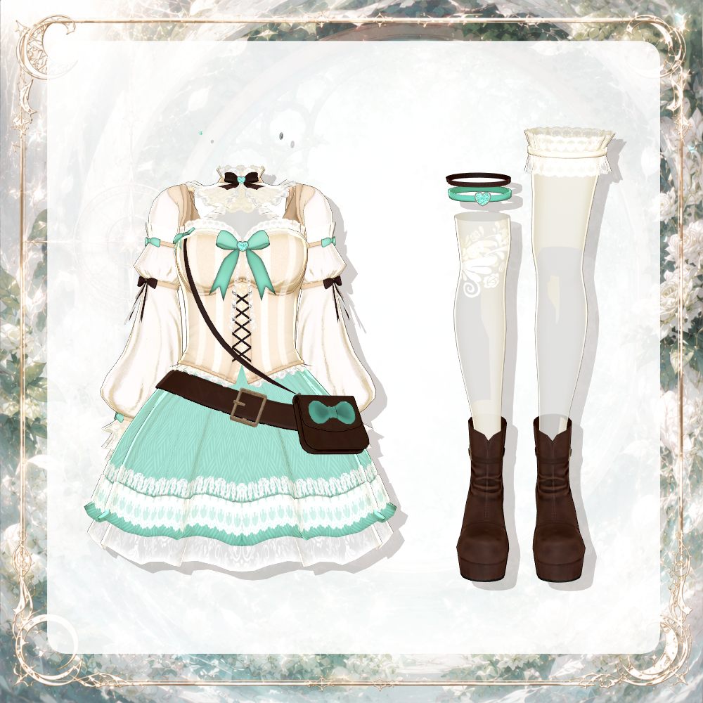 【VRChat Compatible】Arduinna | Fantasy-Inspired Original 3D Avatar v1.0