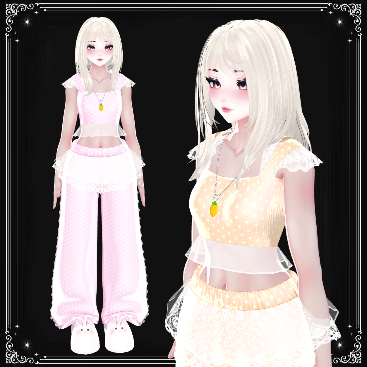 Roomwear Outfit Set for ZinPia / E-Girl Body