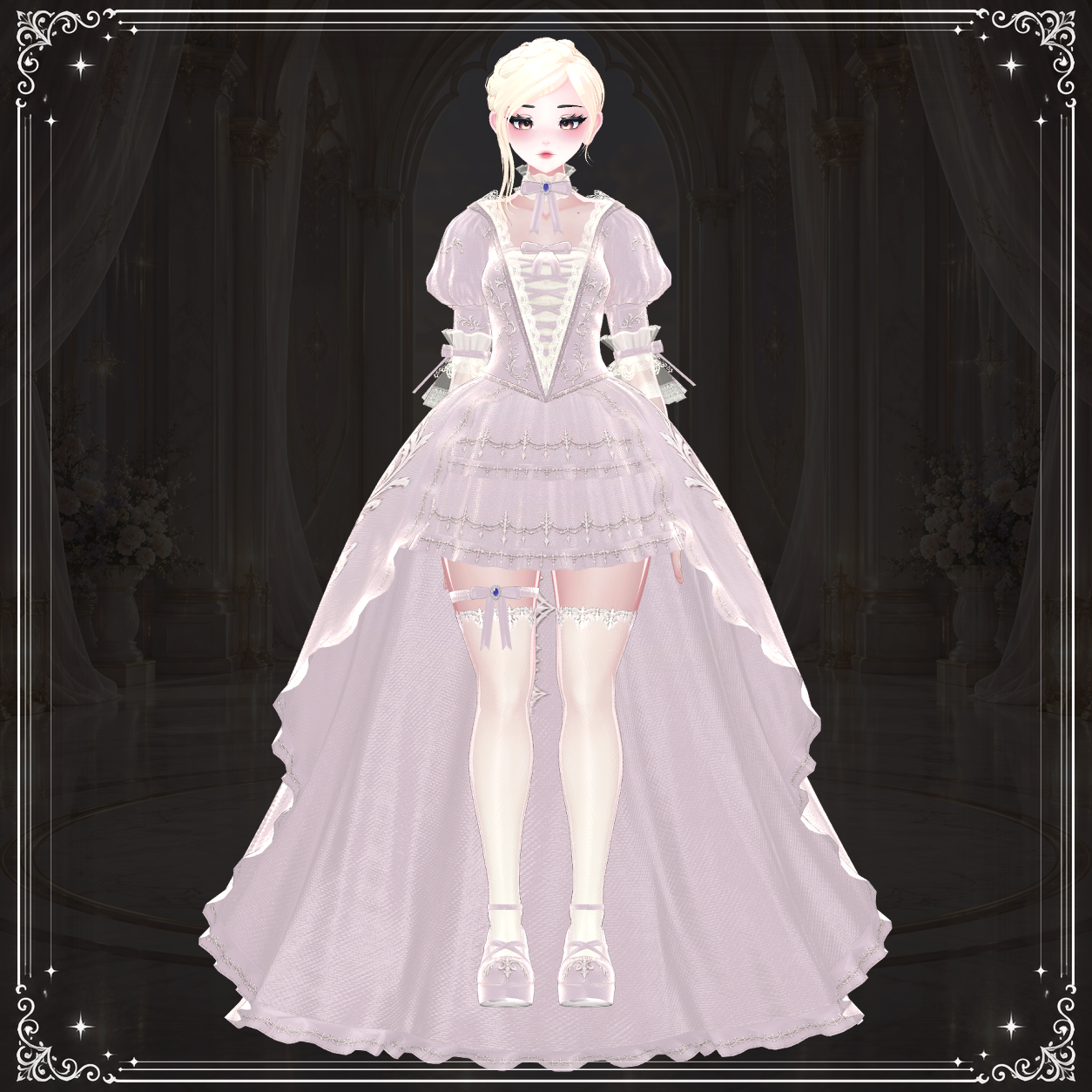 Evelune Fantasy Dress Set for ZinPia / E-Girl Body