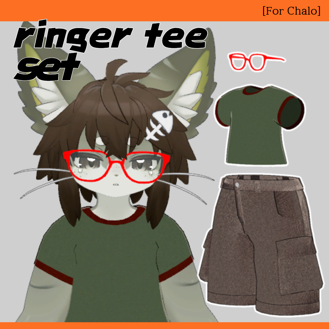 [Chalo] Ringer Tee Set