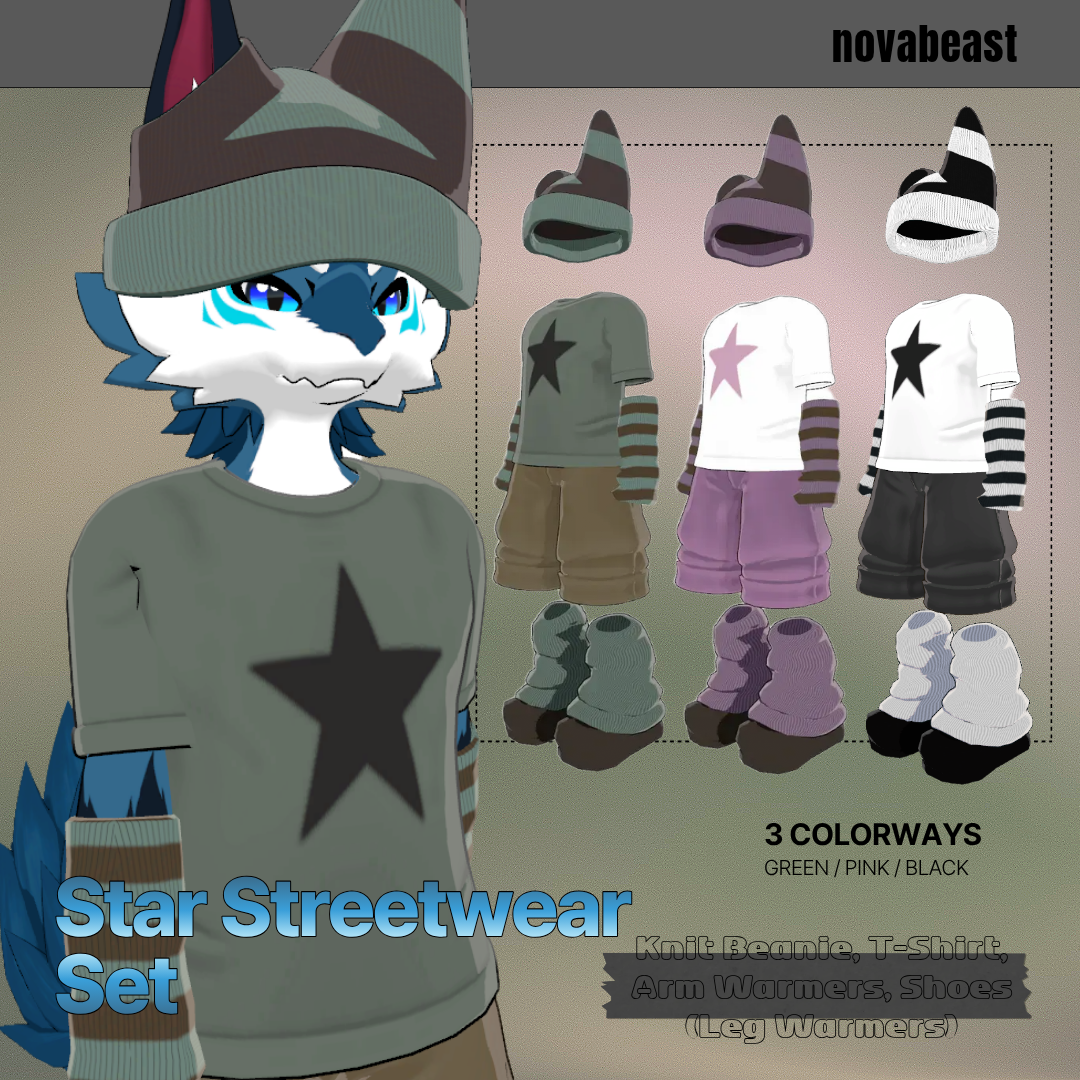 [Novabeast] Star Streetwear Set