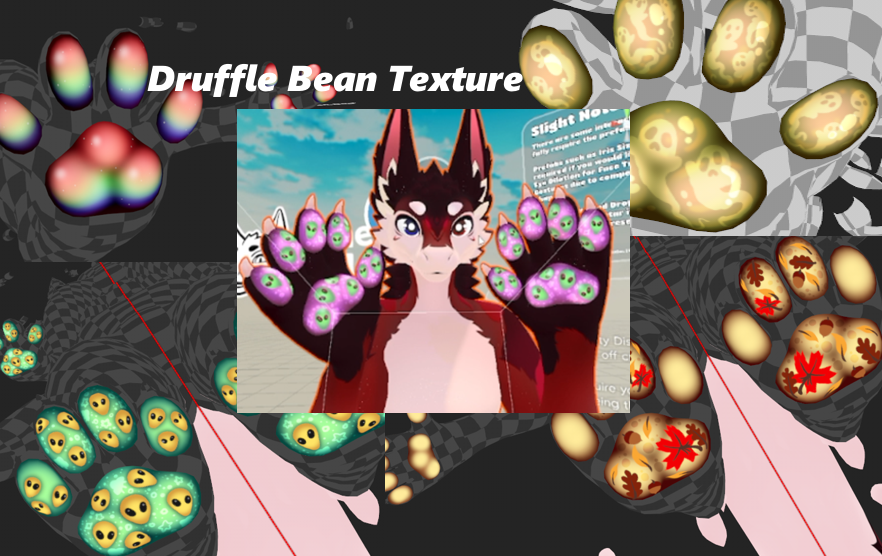 Druffle Paw Texture