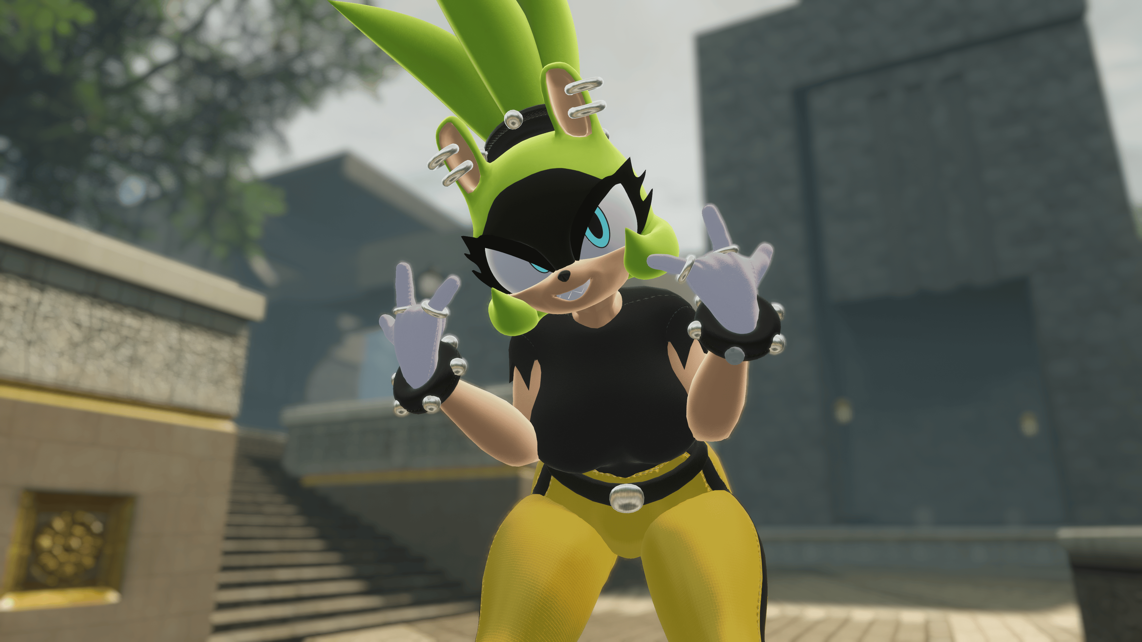 VOLTAGE (VRC + Blender Rig)