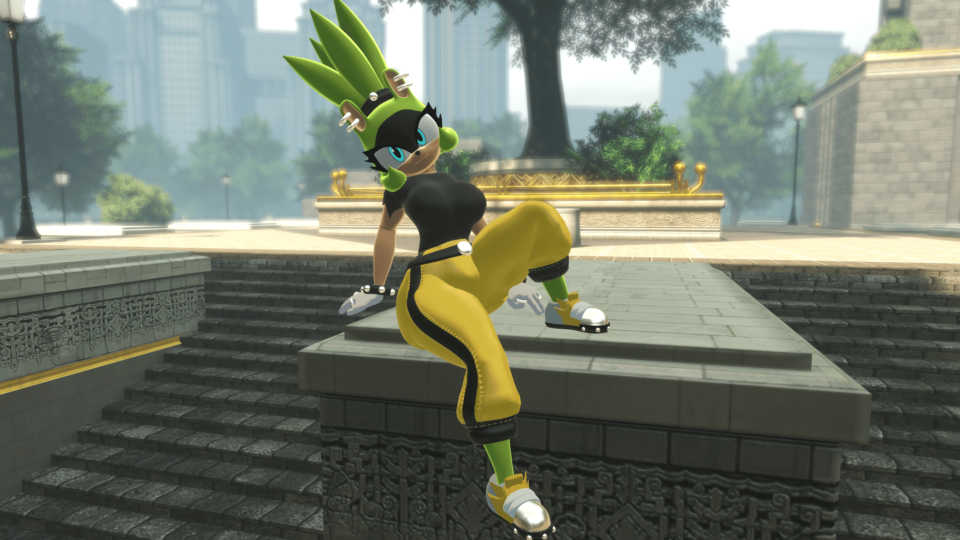 VOLTAGE (VRC + Blender Rig)