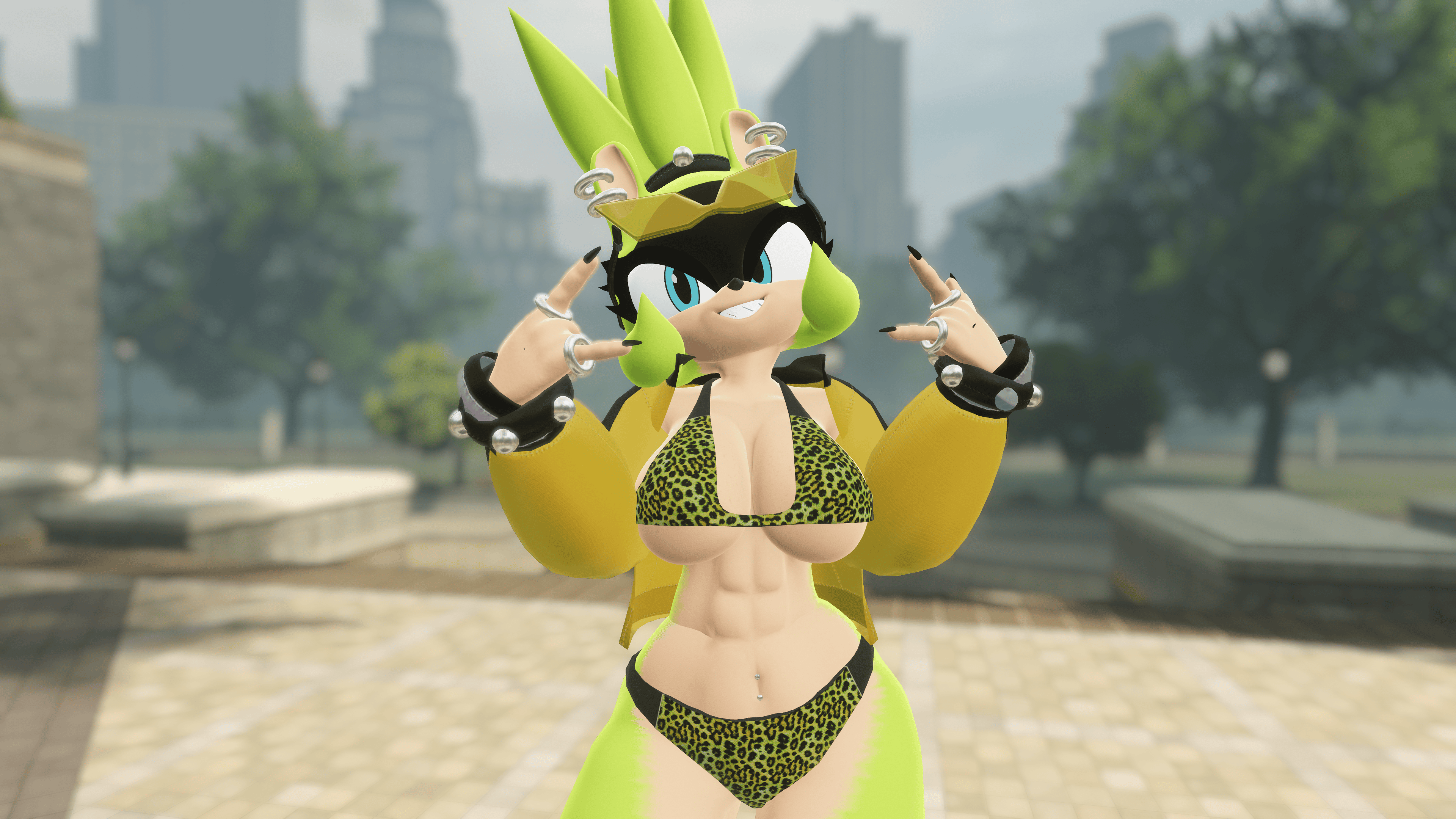 VOLTAGE (VRC + Blender Rig)