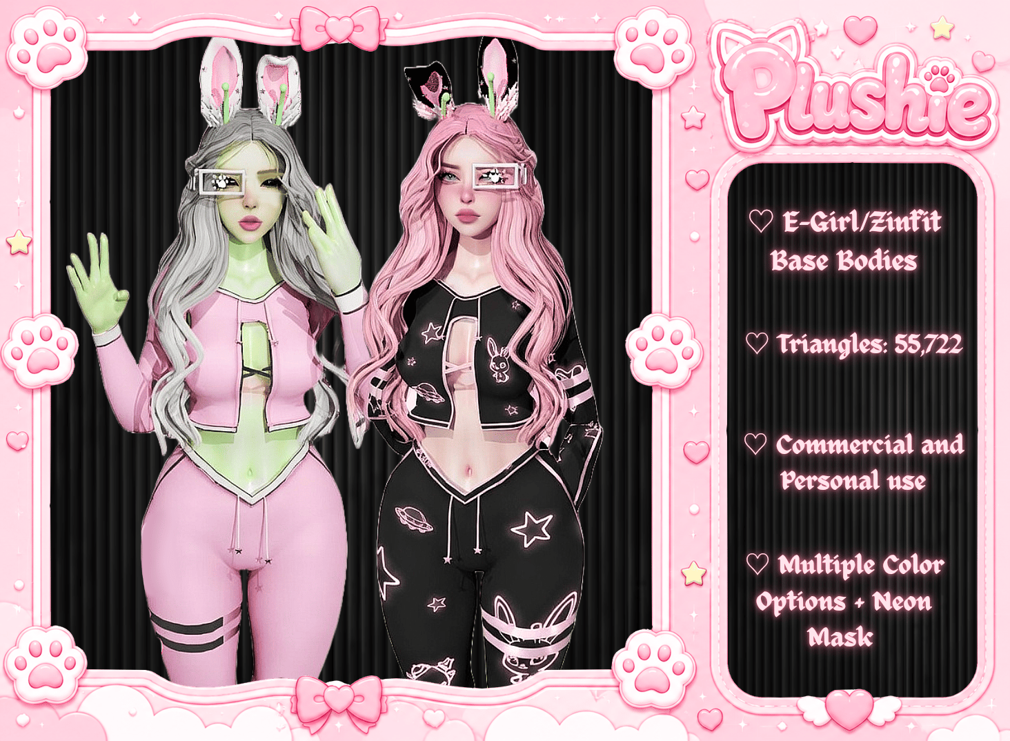Space Bun Outfit - (E-Girl/Zinfit)