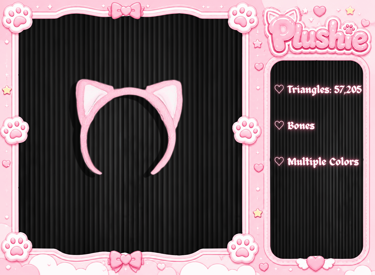 Plush Kitty Headband