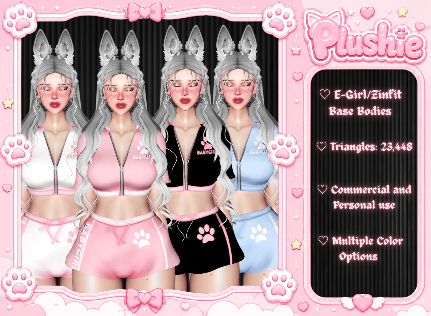 BabyGirl TrackSuit - (ZINFIT + E-GIRL)