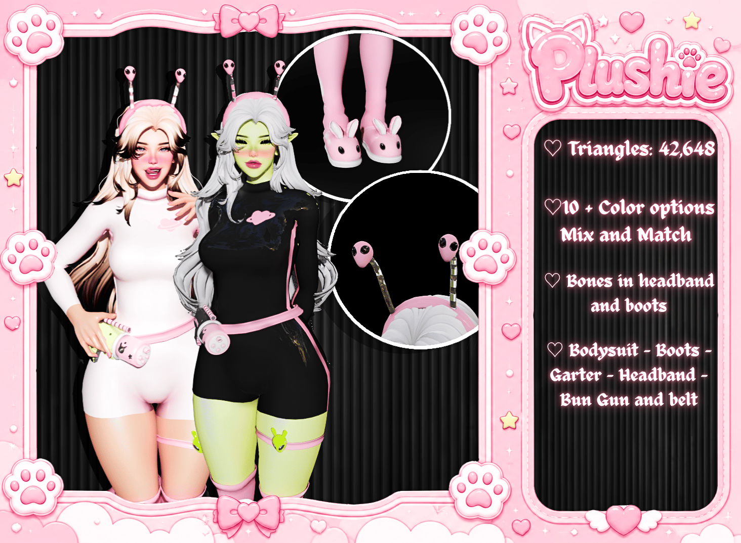 SpacedOut Outfit (E-Girl/Zinfit)