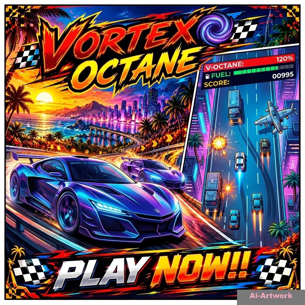 🏎️ Vortex Octane [Multiplayer Racing] by ParrotsConch - Jinxxy
