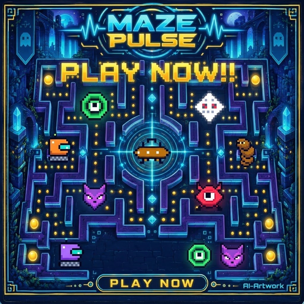 🚀 MazePulse [Multiplayer Game]