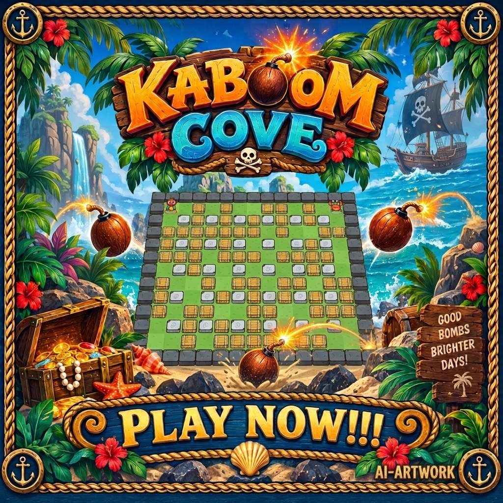 💣 Kaboom Cove [Arcade Multiplayer Game]