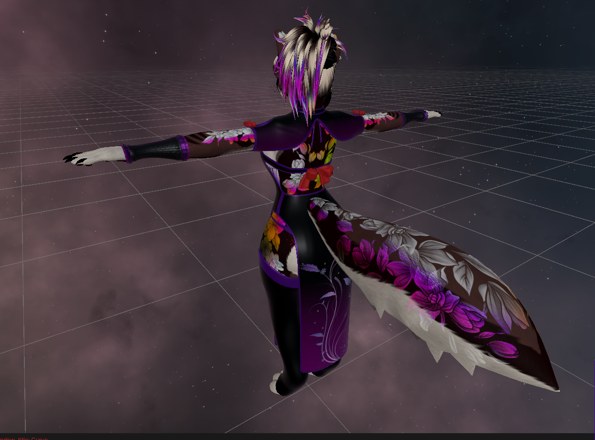 Starshine Dress for Meeko! VRC Fury Ready <3