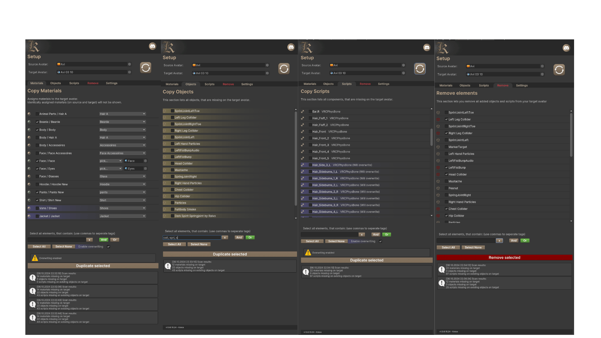 VRChat - Avatar Component Duplicator