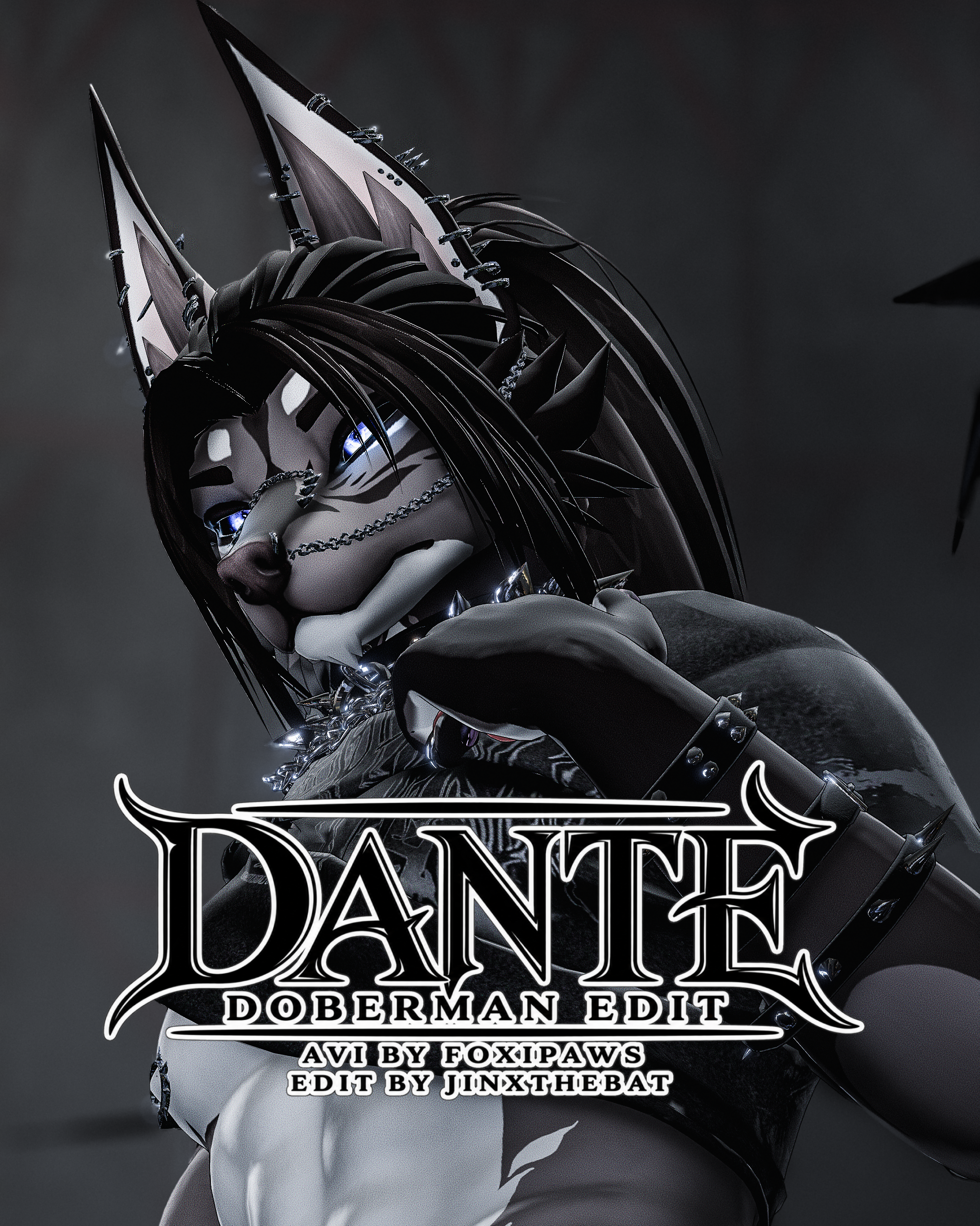 Dante Doberman Face Edit - Dante (Foxi Paws) 