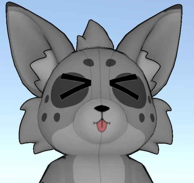 Toon Plush Base | VRChat Furry Avatar
