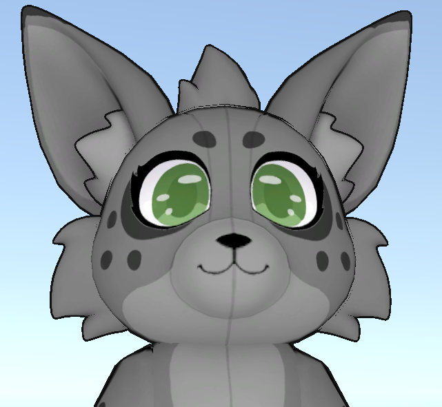 Toon Plush Base | VRChat Furry Avatar