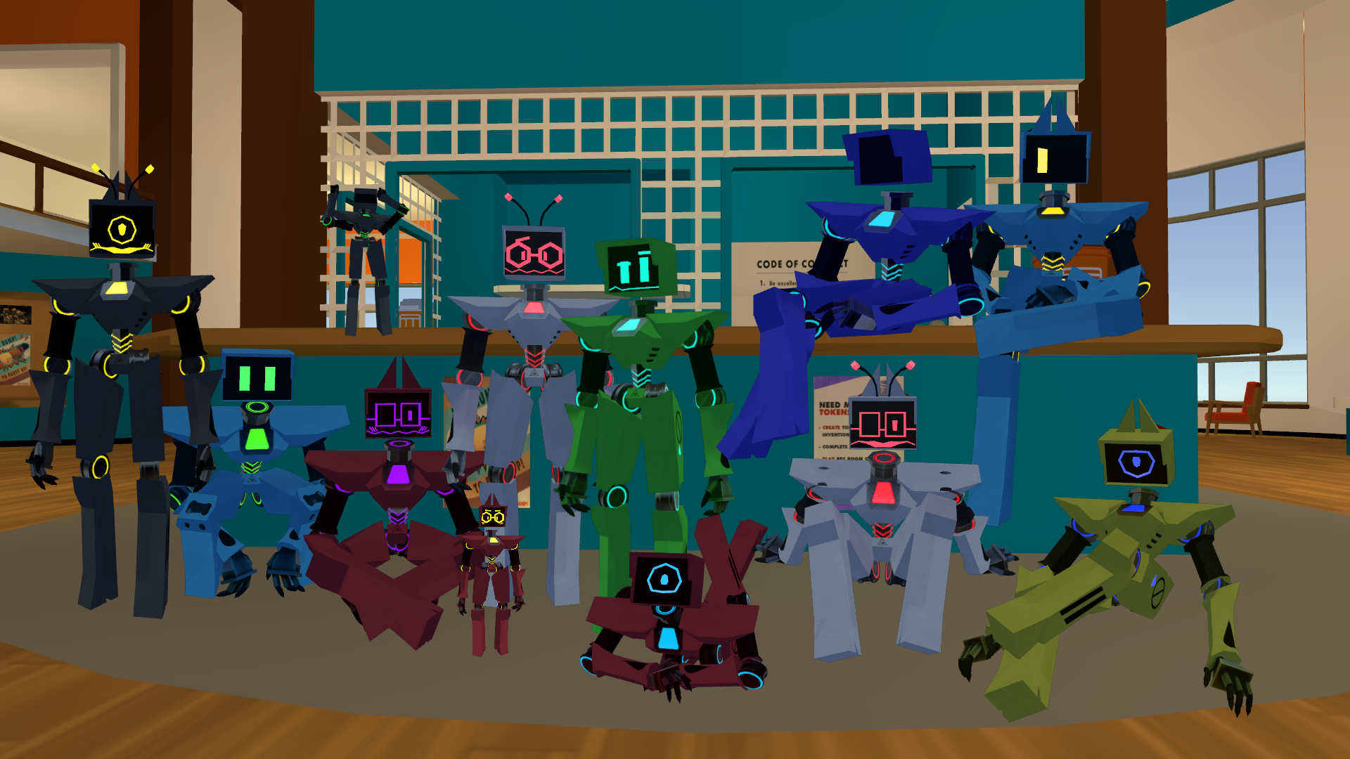 G.E.A / PC & QUEST ROBOT VRCHAT AVATAR