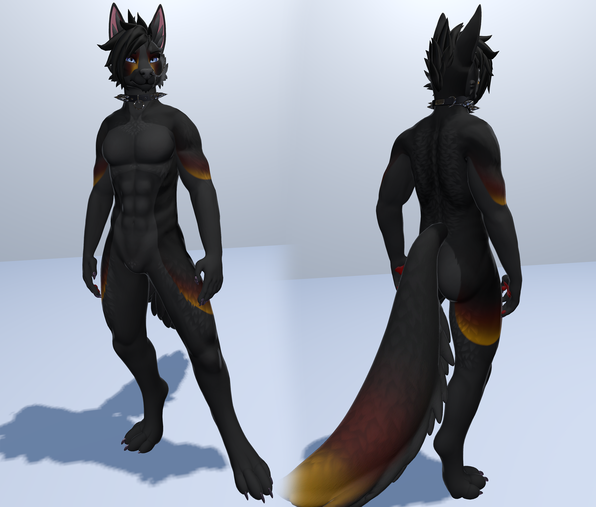 Fire Husky - Foxipaws Dante