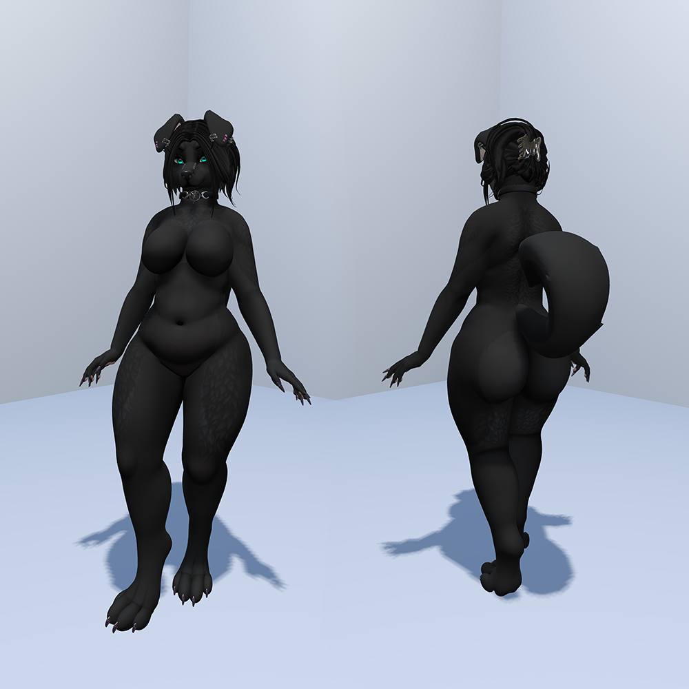 Shadow Husky - Foxipaws Honey