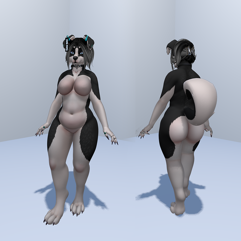 Black Husky - Foxipaws Honey