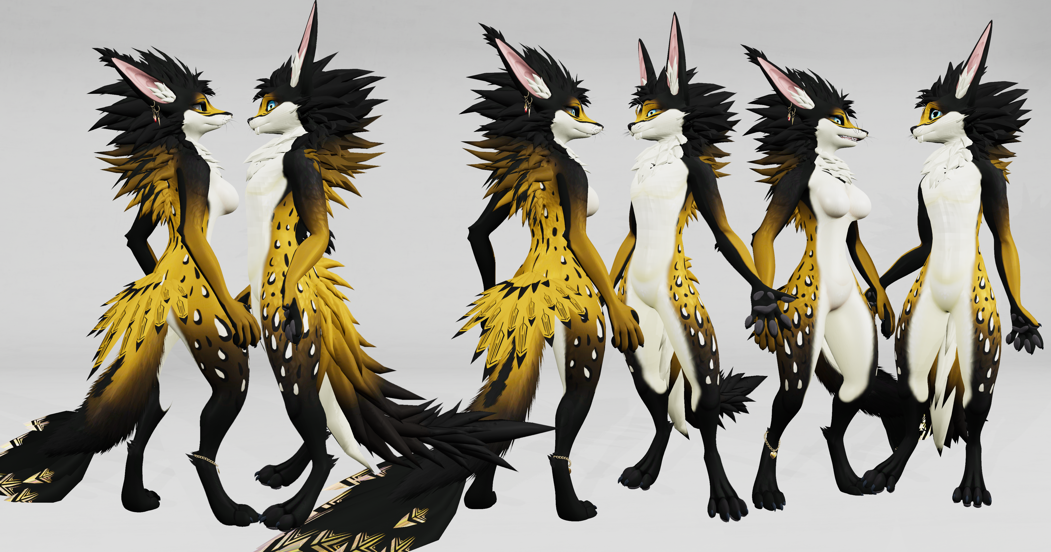 Pardus Black n Gold - Rexouium/Magpie
