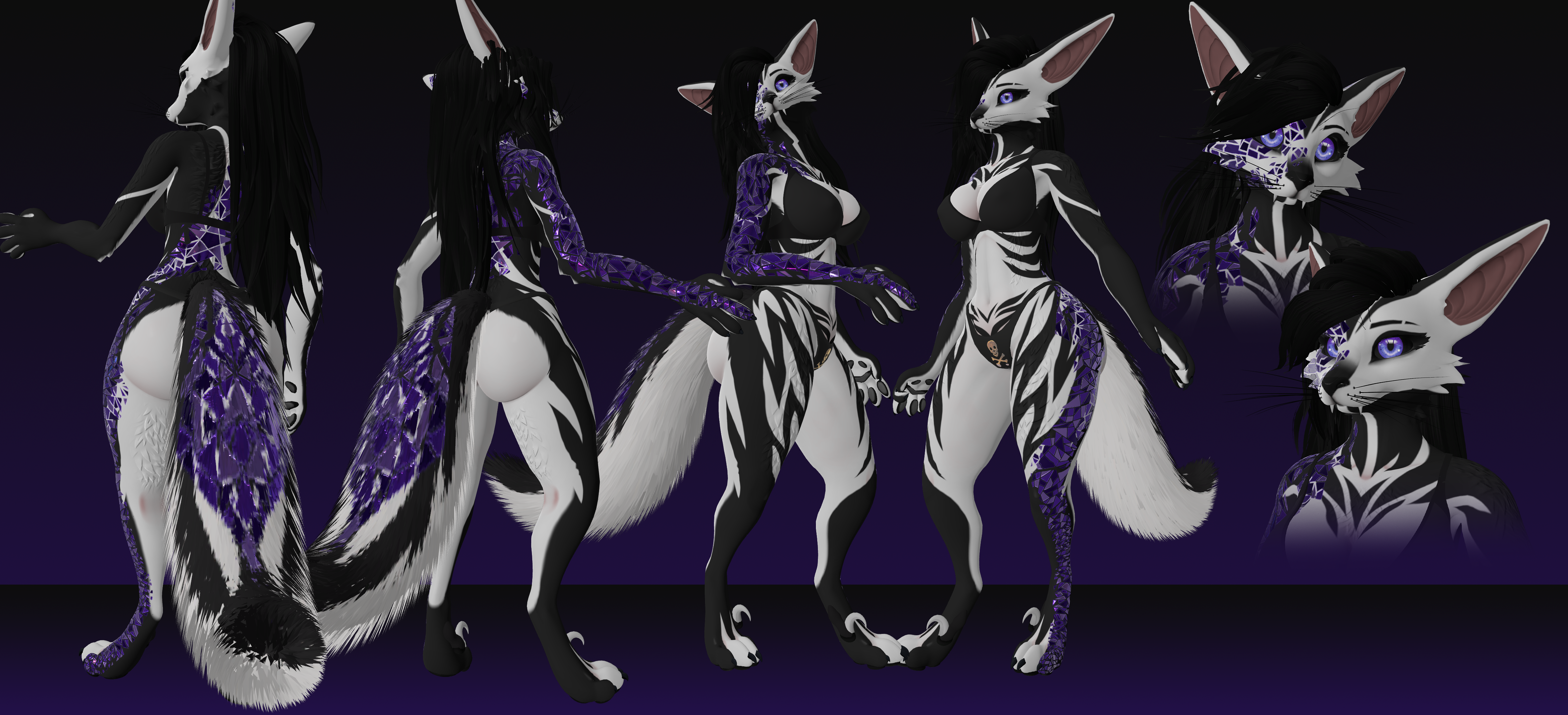 Goth Stained Glass - EX-Rex