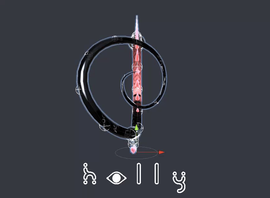 Holly's Chained Heart Tail v2