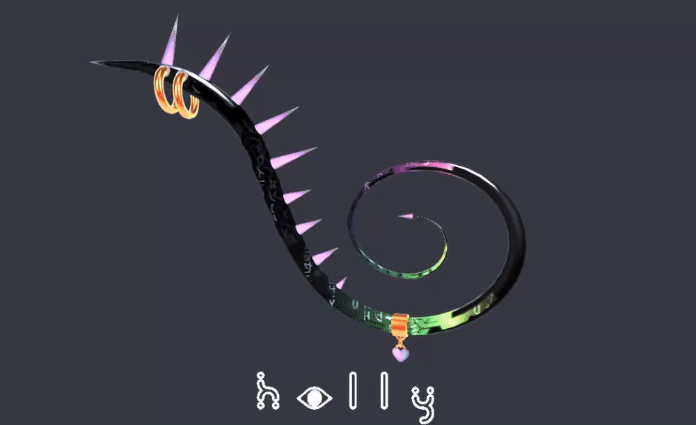 Holly's Chained Heart Tail v2