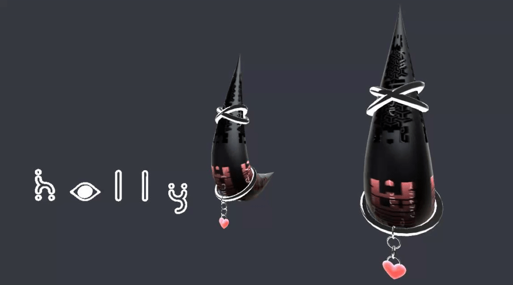 Holly's Chained Heart Horns v2