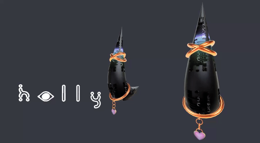 Holly's Chained Heart Horns v2