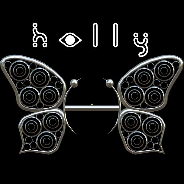 Holly's Butterfly Piercing