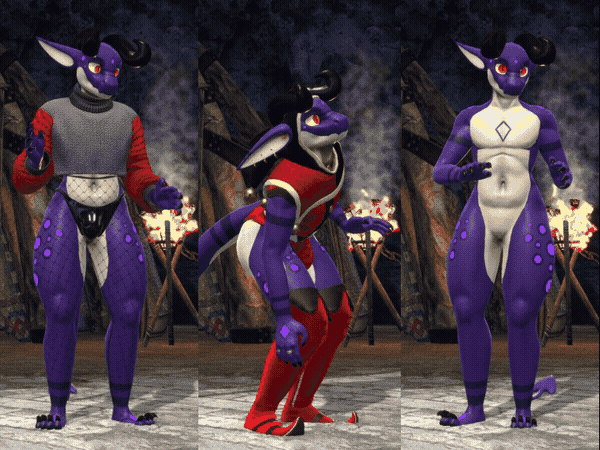 MojPoj's "ImpBold" VrChat 3.0 Avatar