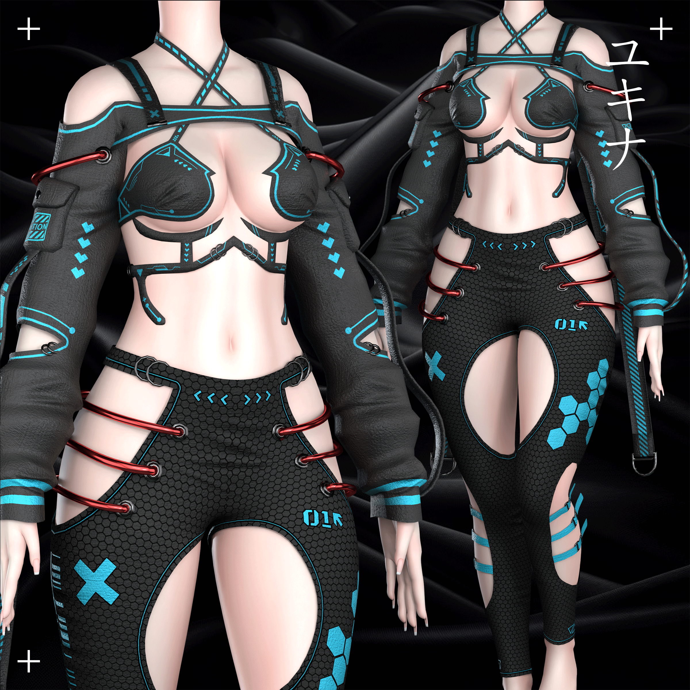 Street Cyber Outfit