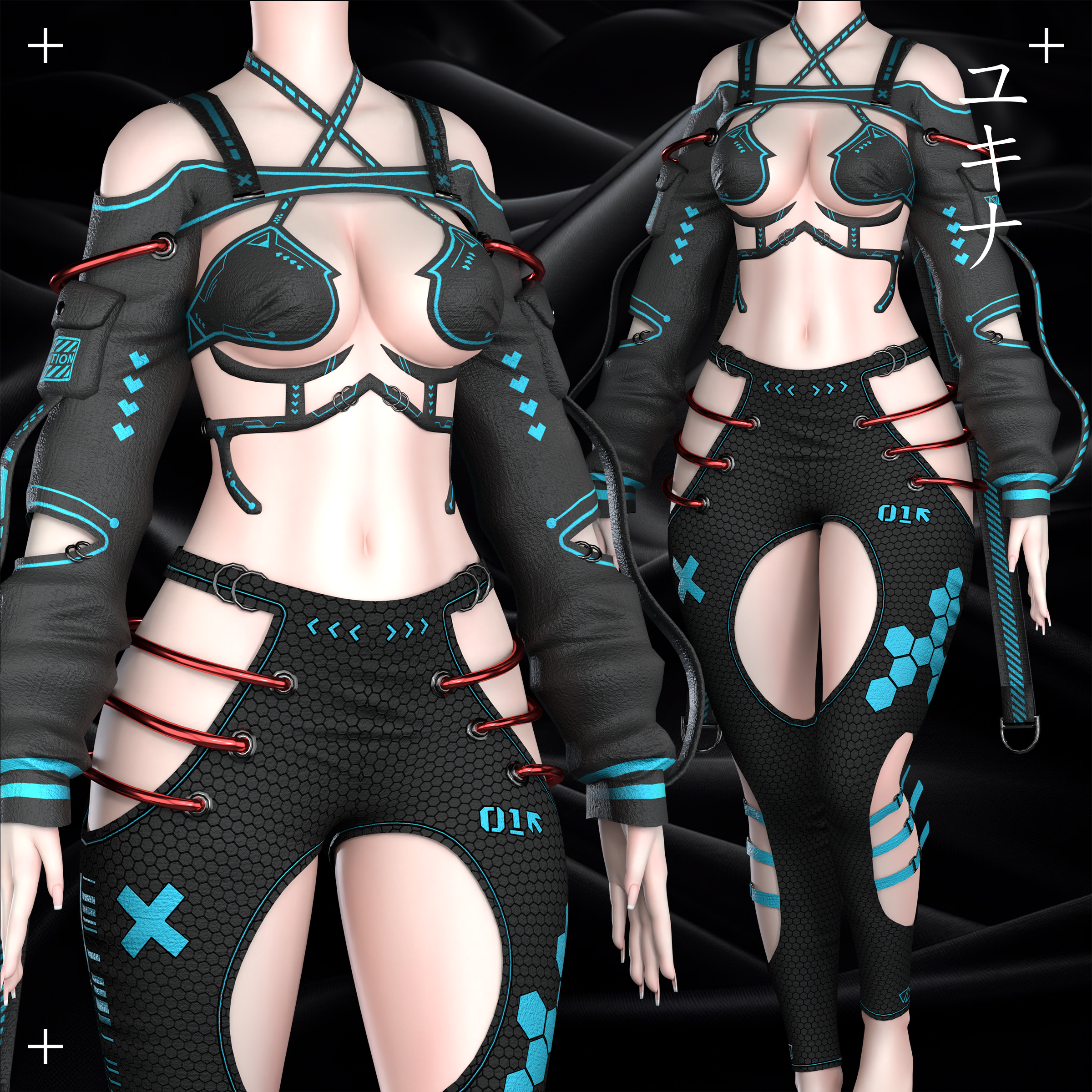 Street Cyber Outfit