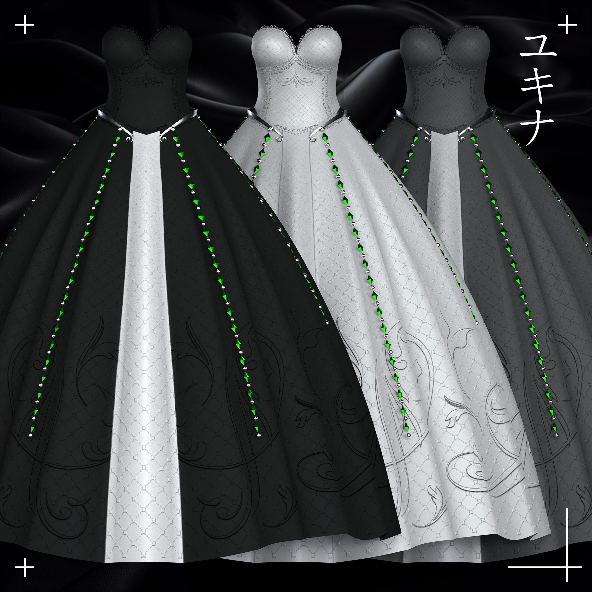 Rose Gown Set