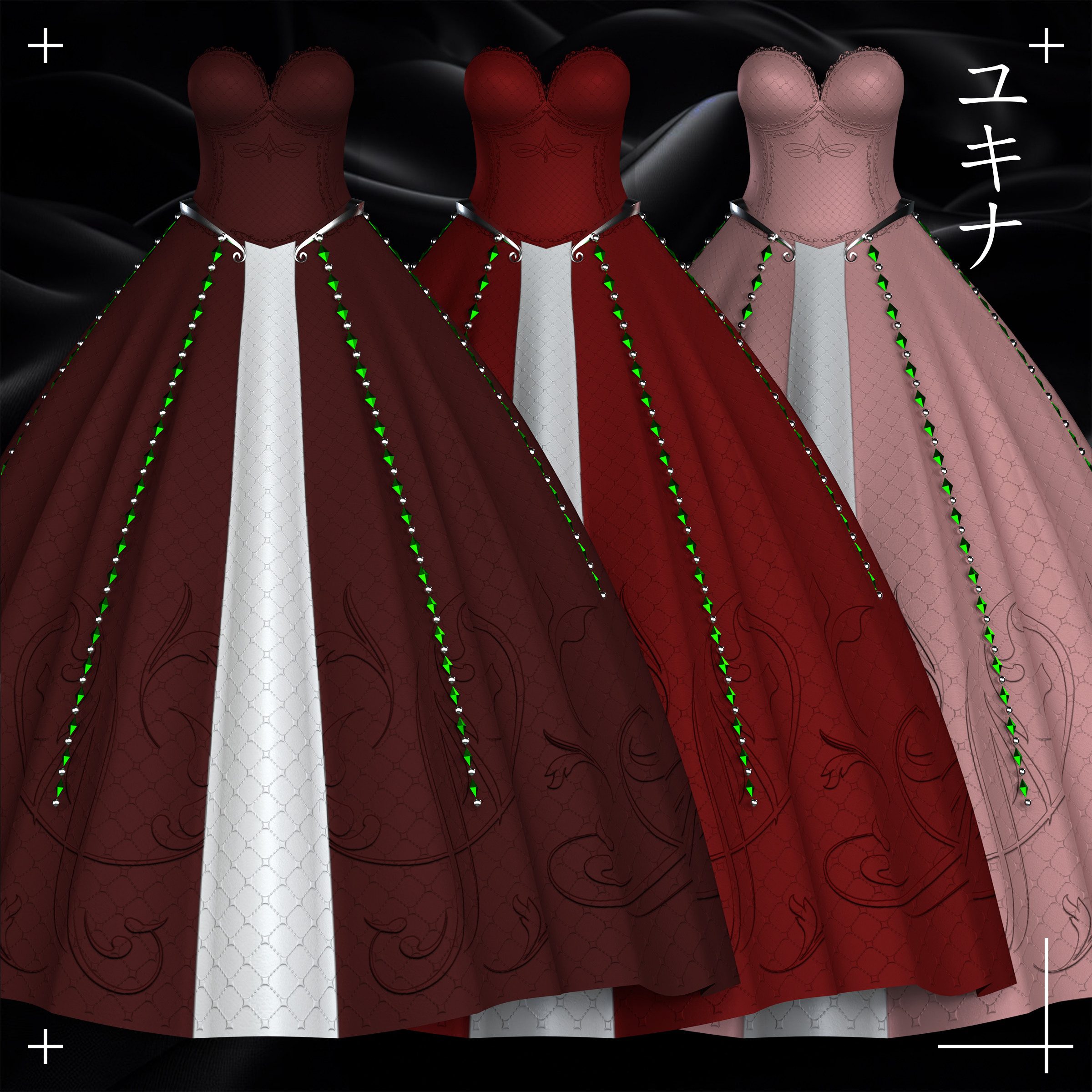 Rose Gown Set