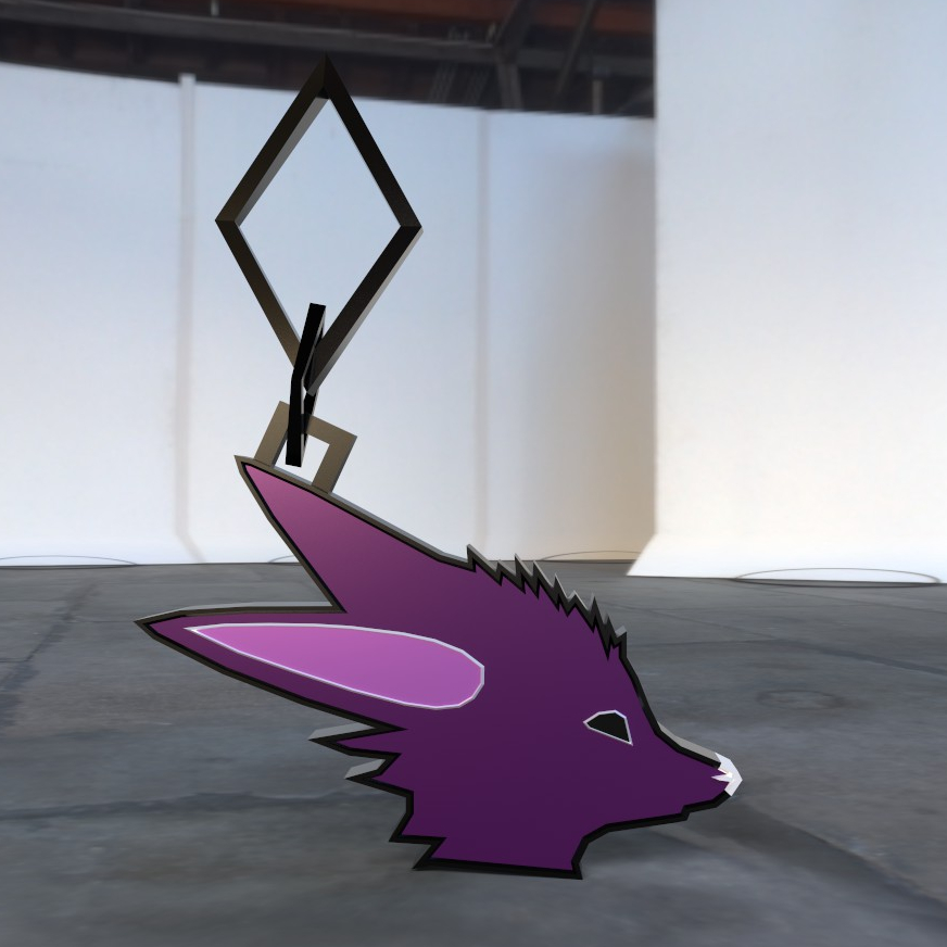 3D Rexouium Keychain