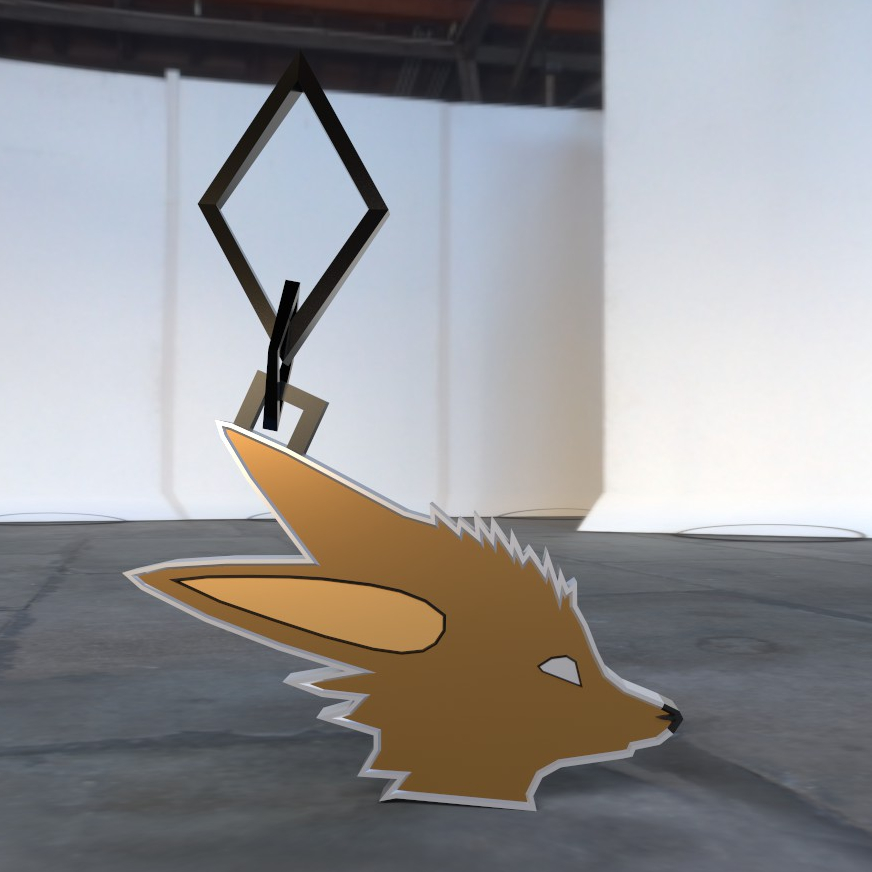 3D Rexouium Keychain