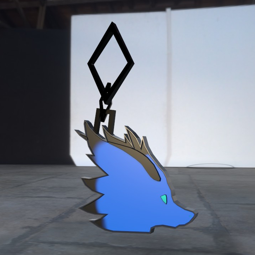 3D Nardoragon Keychain