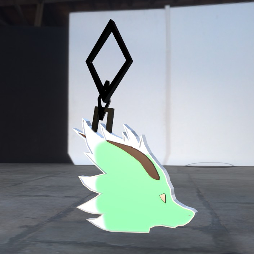 3D Nardoragon Keychain