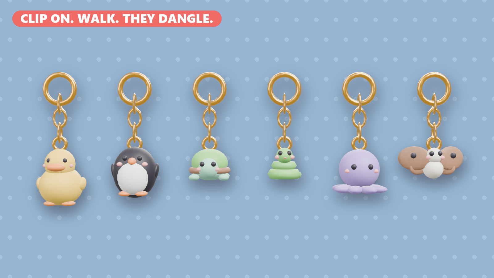23 Critter Charms Avatar Charm & Keychain Pack (PC + Quest)