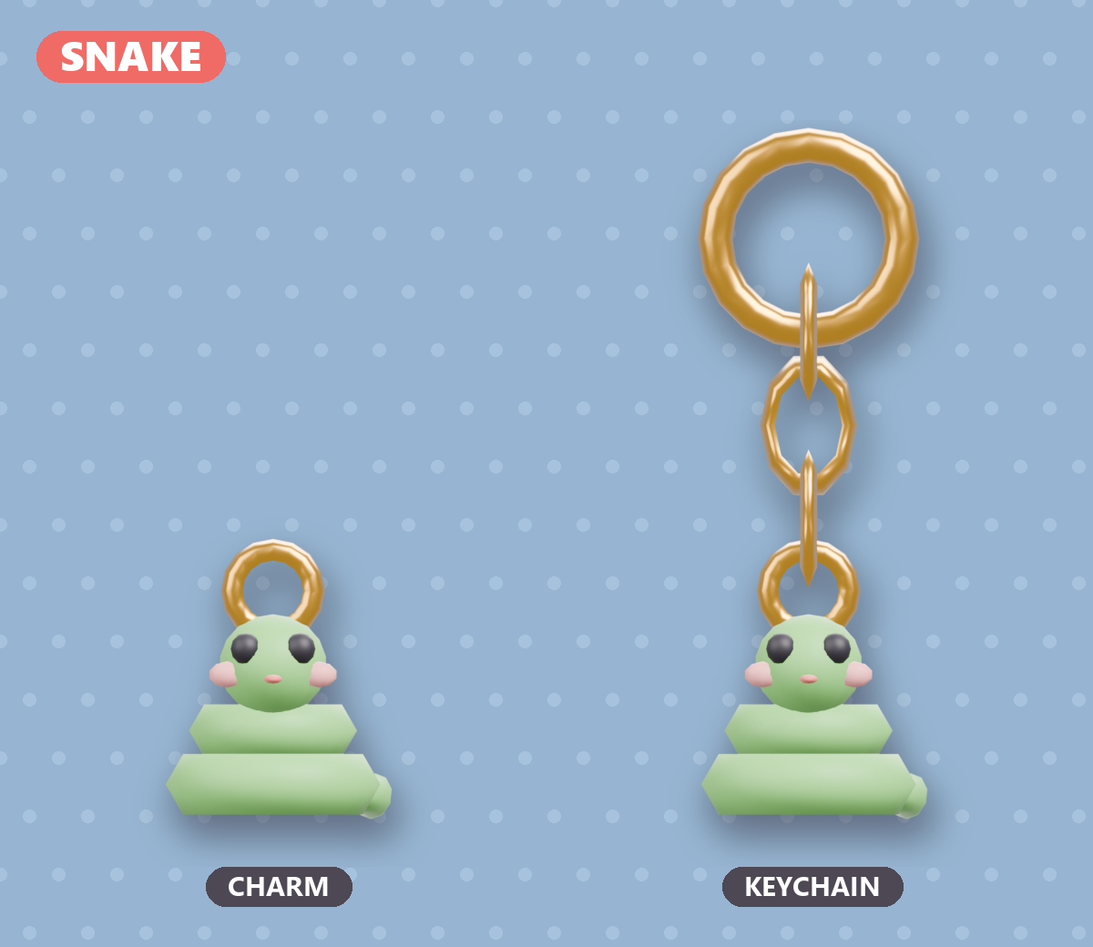 23 Critter Charms Avatar Charm & Keychain Pack (PC + Quest)