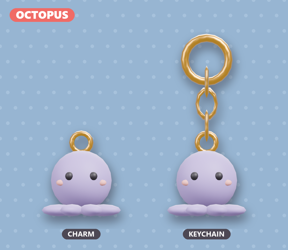 23 Critter Charms Avatar Charm & Keychain Pack (PC + Quest)