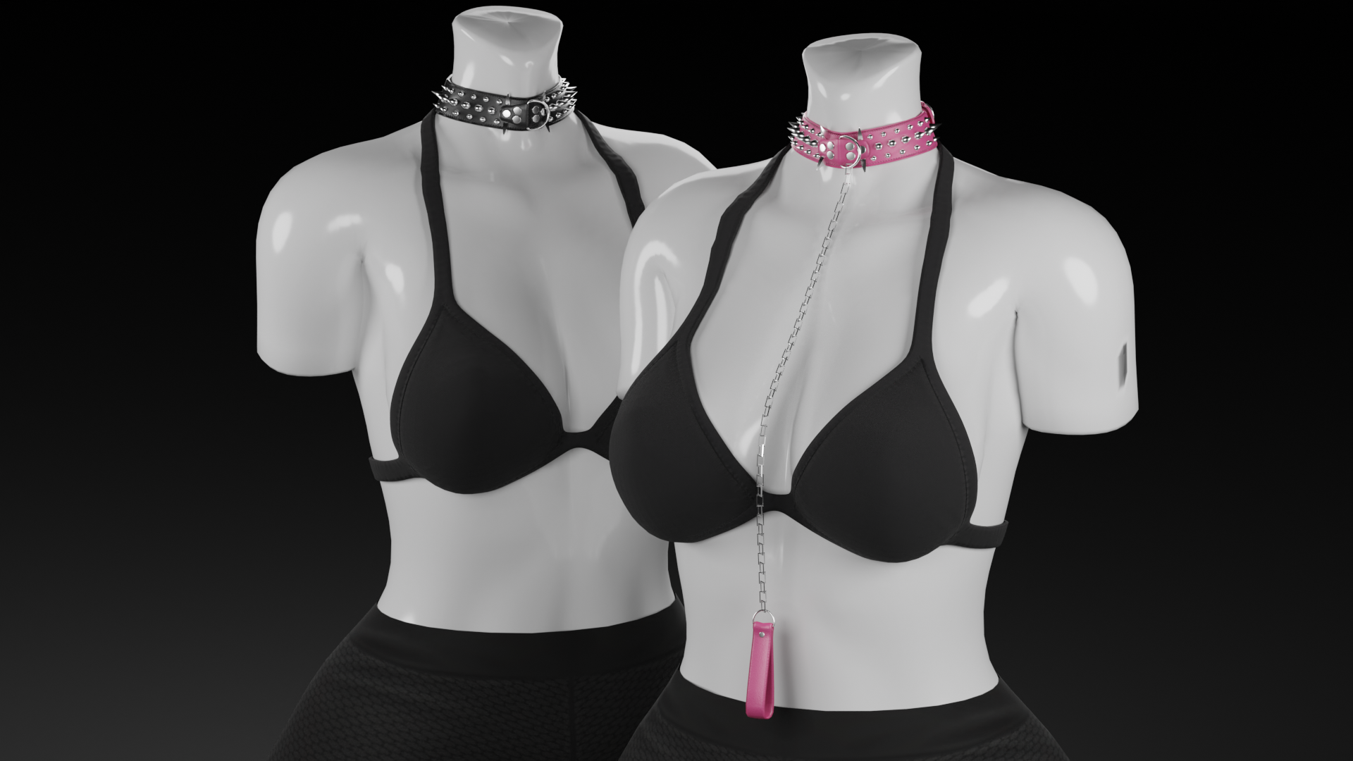 Fierce Puppy Collar & Leash