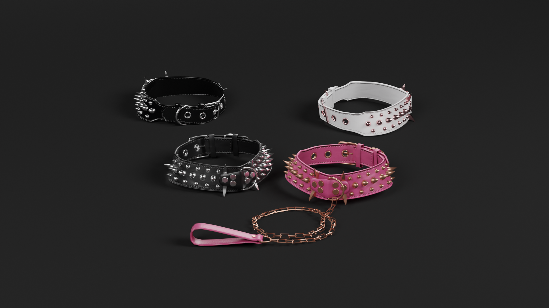 Fierce Puppy Collar & Leash