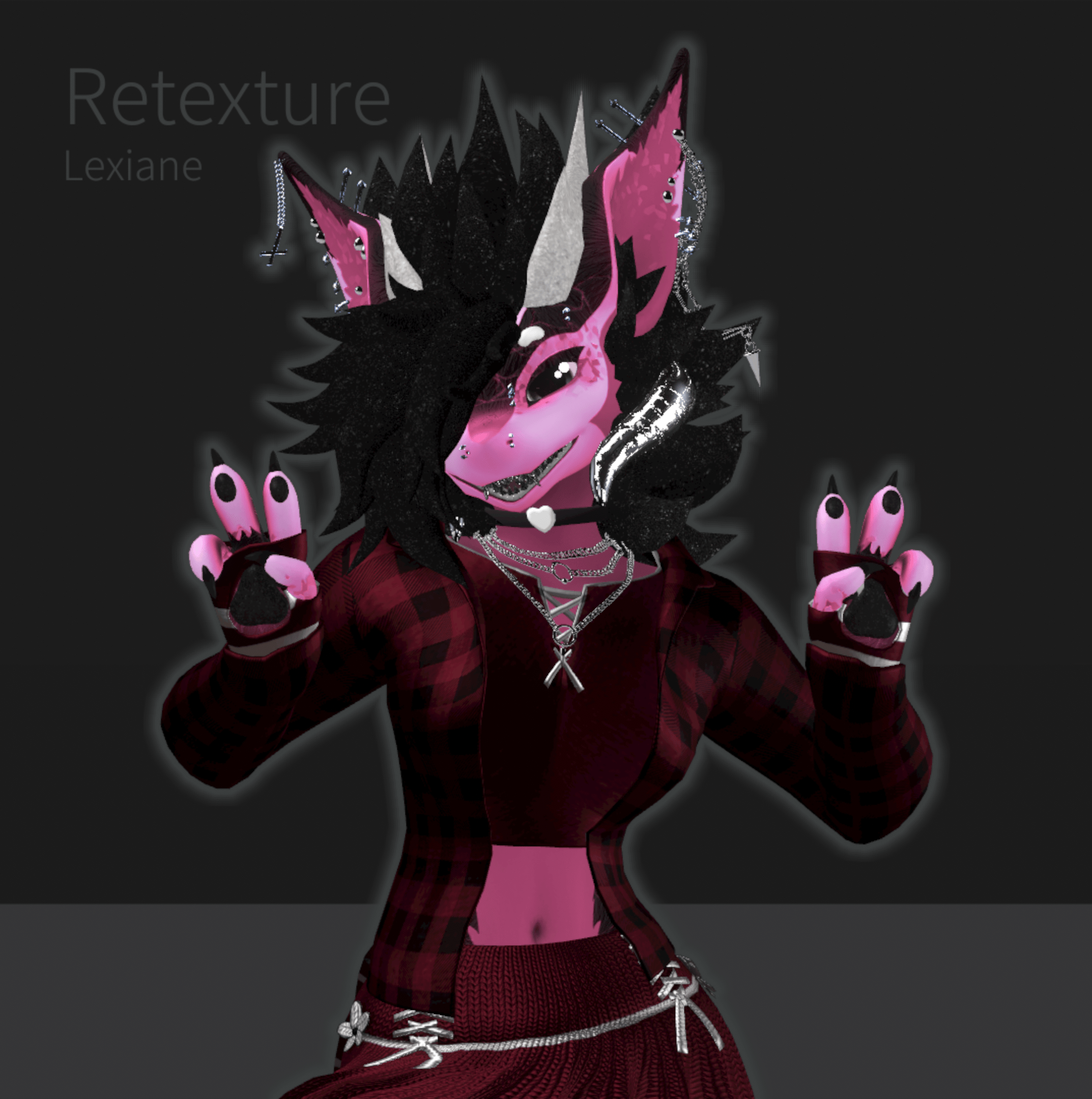 Retextured: Skirt & Shirt Uniform Set for Nardoragon 3.1/Novabeast and NFN