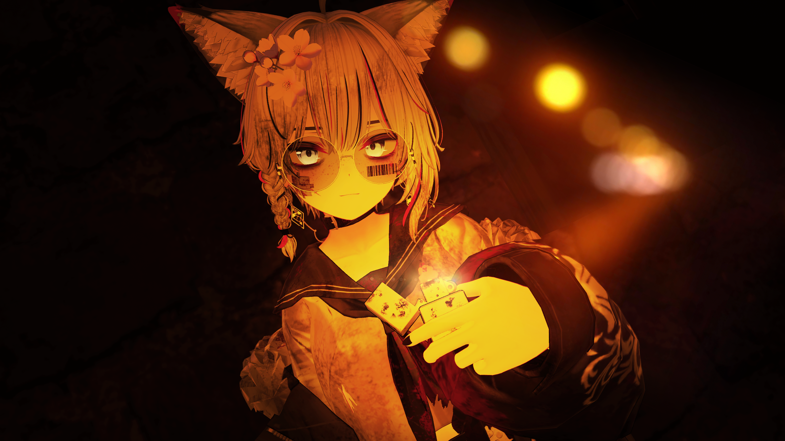 VRChat Spooky Zippo Lighter - Interactive, Stylized & Dynamic Light System