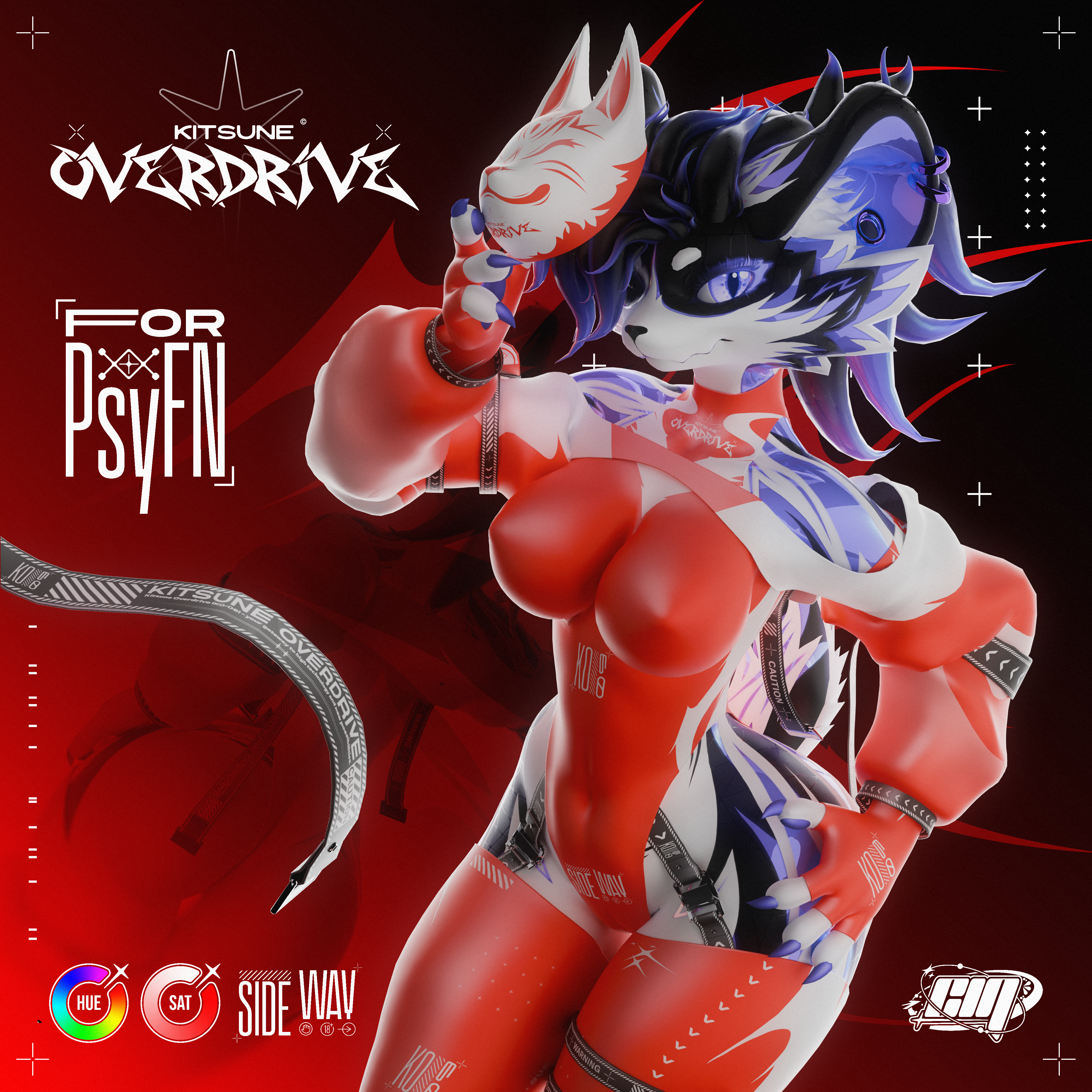 Kitsune Overdrive (KO-09) | Outfit for PsyFN