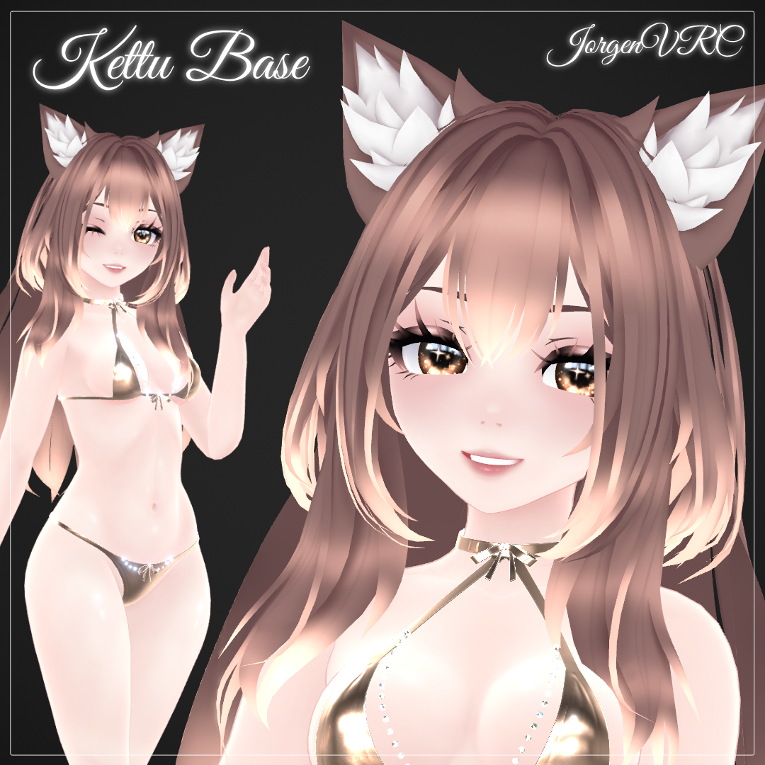 Kettu Base (Head+Body+Gift Bikini)
